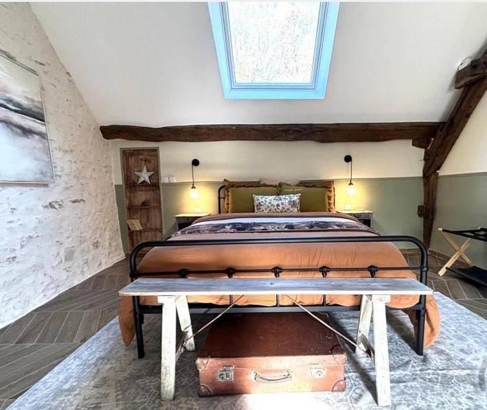 Chambre d’hôte pour 4 personnes, avec Terrasse ainsi que Jardin et Vue