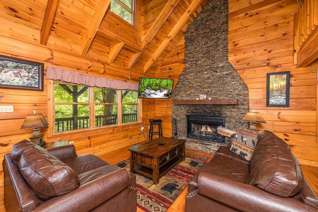 Entire apartment, Pigeon Forge Cabin  Game Room Dog Friendly Hot Tub in Sevier County