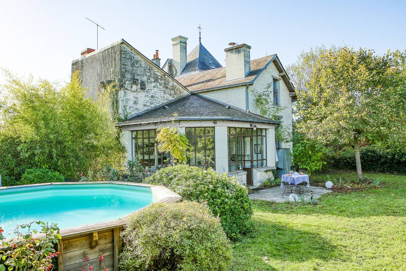 Ferienhaus für 4 Personen mit Garten in Brézé, Loire-Tal