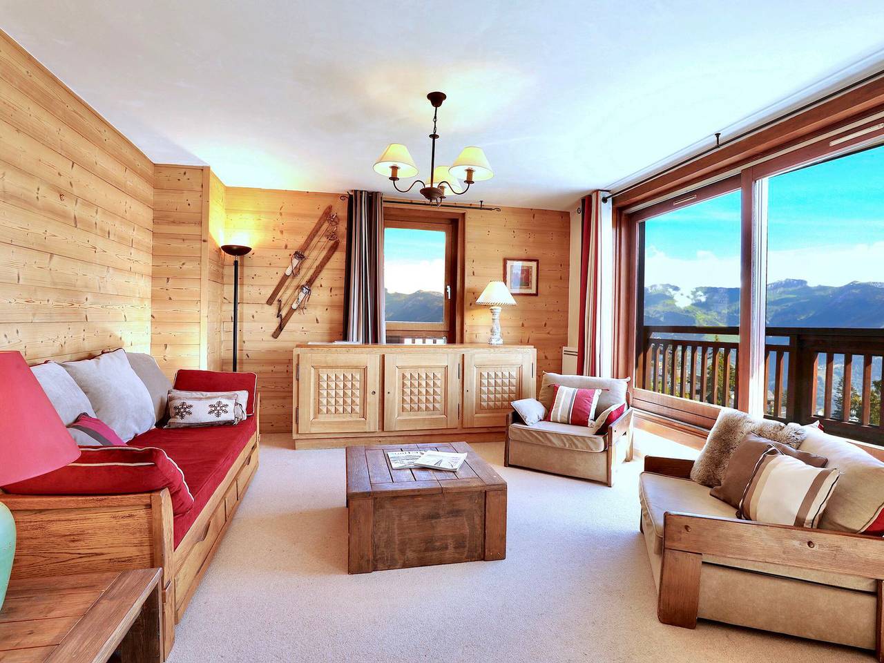 Geheel appartement, Courchevel 1850: 3 Rooms, Balcony, View, Wifi, Garage in Courchevel 1850, Saint-Bon-Tarentaise