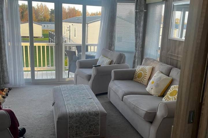 Static caravan for 6 people in East Lothian