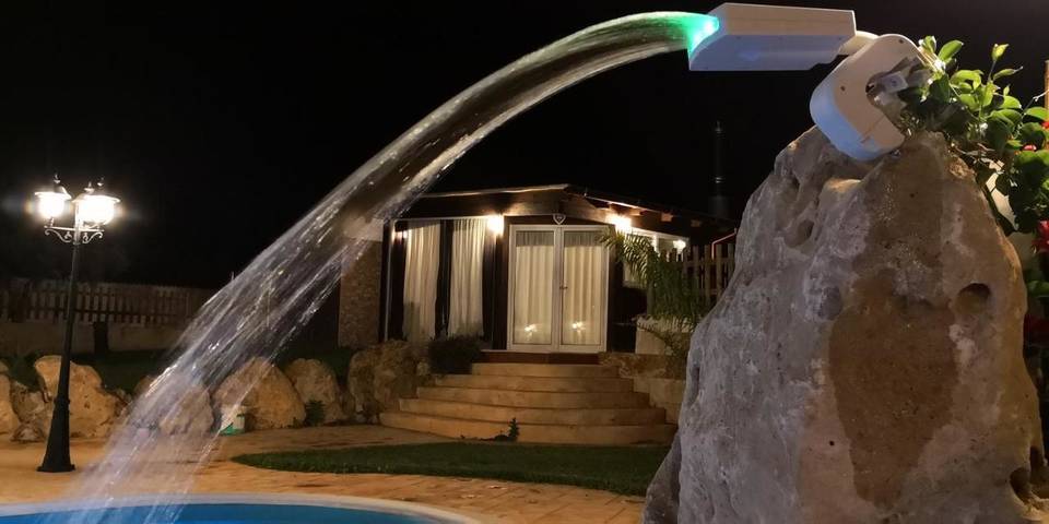 Appartamento per 5 persone, con Giardino e Piscina nonché Panorama a Marausa