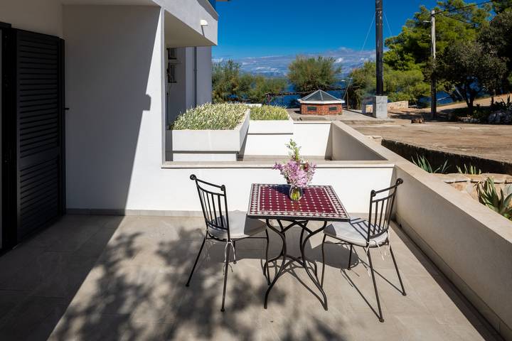 Pokój dla 2 osób, z balkon/ taras, zwierzęta dozwolone w Hvar (wyspa)