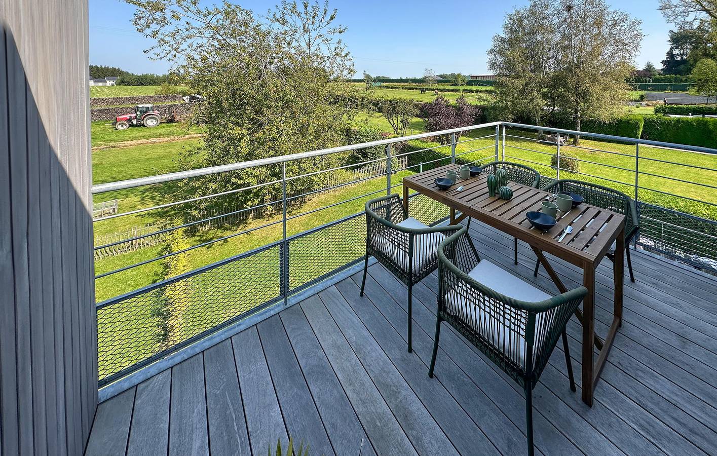Appartement de vacances entier, Appartement de vacances pour 6 personnes avec terrasse in Bièvre, Région de Namur