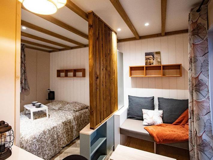 Camping Nantes Camping  - Chalet 2 personnes - Petit Écolier 2024 in Nantes, Région de Nantes