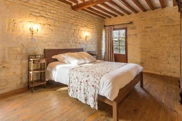 Chambre d’hôte pour 4 personnes, avec jardin à Coulombs