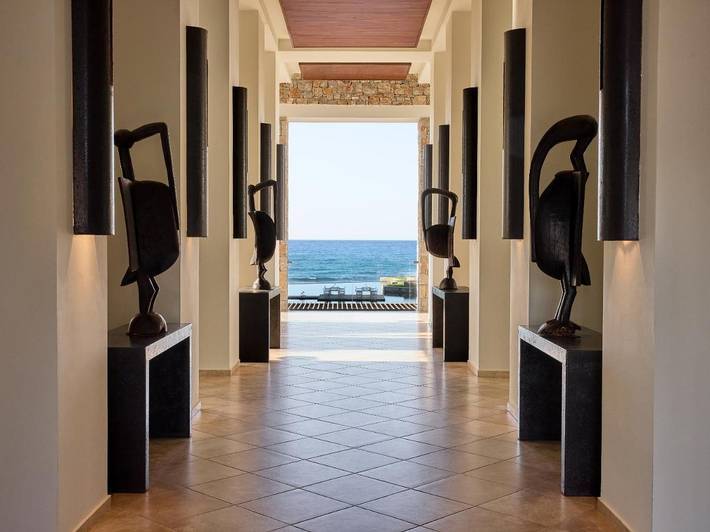 Ferienanlage für 2 Personen, mit Sauna und Garten sowie Ausblick und Pool auf Kreta - 4