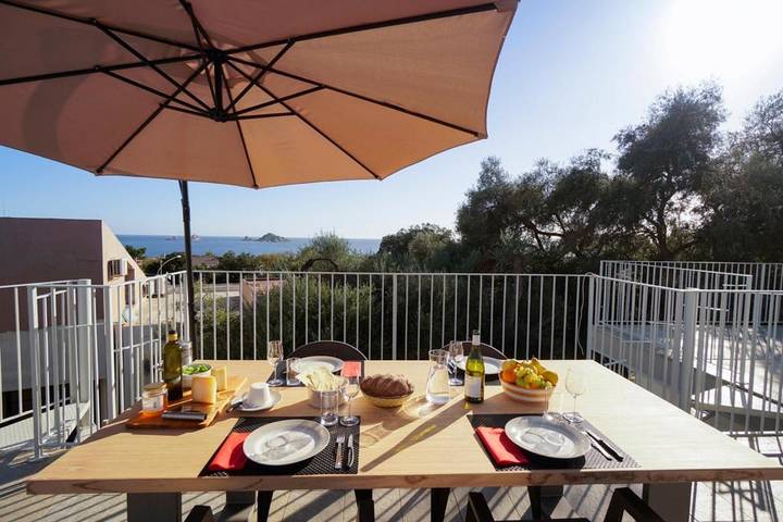 Appartement de vacances pour 5 personnes, avec terrasse et vue - 1