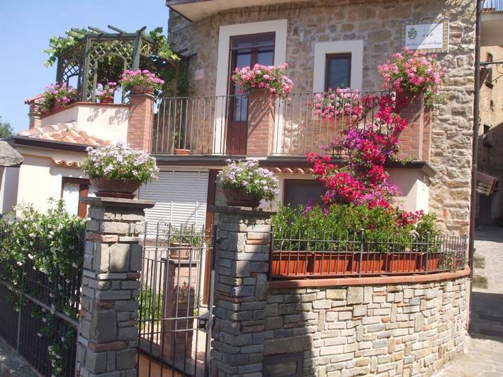 Chambre d’hôte pour 4 personnes, avec vue et jardin à Vallo della Lucania