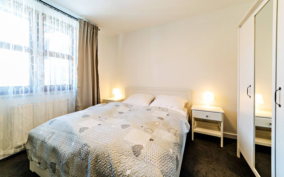 Cały apartament wypoczynkowy, Apartament wakacyjny dla 6 osób z balkon in Karpacz, Sudety (Polska)