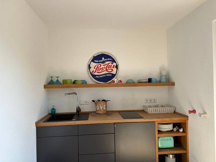 Ferienwohnung für 2 Personen, mit Balkon und Terrasse sowie Garten und Sauna in Poppenhausen - 3