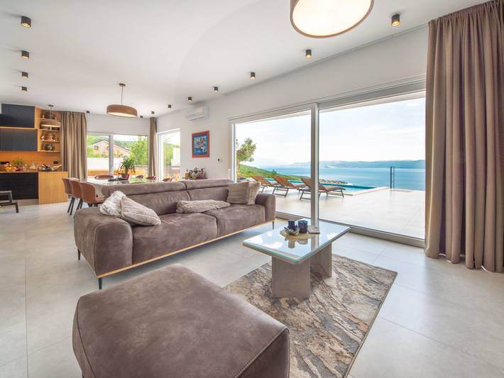 Ferienhaus für 6 Personen, mit Pool und Balkon in Crikvenica - 2