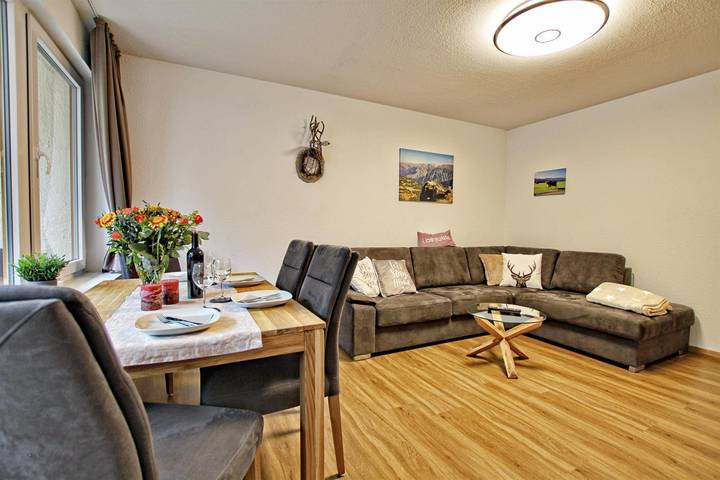 Ganze Ferienwohnung, Appartement Steinadler 323 im Aparthotel in Mittelberg, Kleinwalsertal