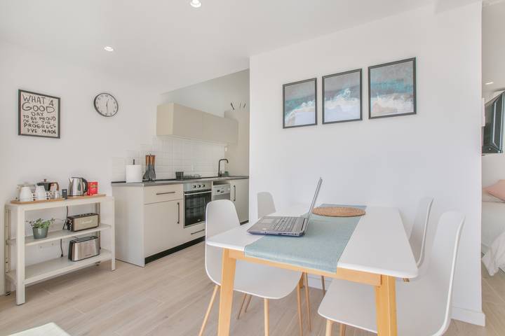 Apartamento entero, Vacaciones 'Atlantic Sunrise' con vistas al mar, Wi-Fi y aire acondicionado in Anaga, Santa Cruz de Tenerife