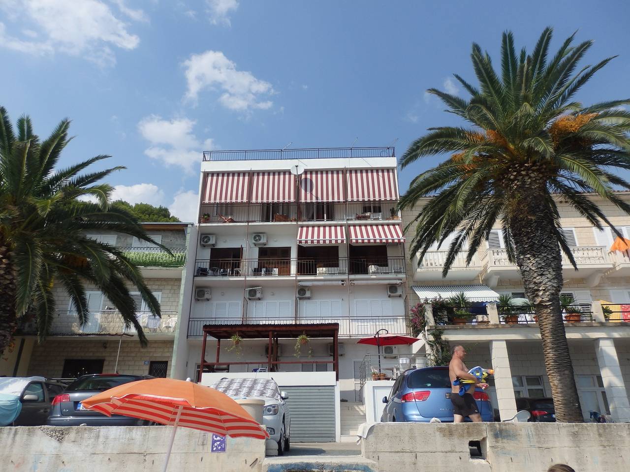 Cały apartament, Trzypokojowy apartament przy plaży Podgora, Makarska A-12669-a in Podgora, Riwiera Makarska