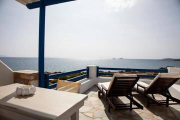 Ferienwohnung für 4 Personen, mit Garten und Balkon auf Paros