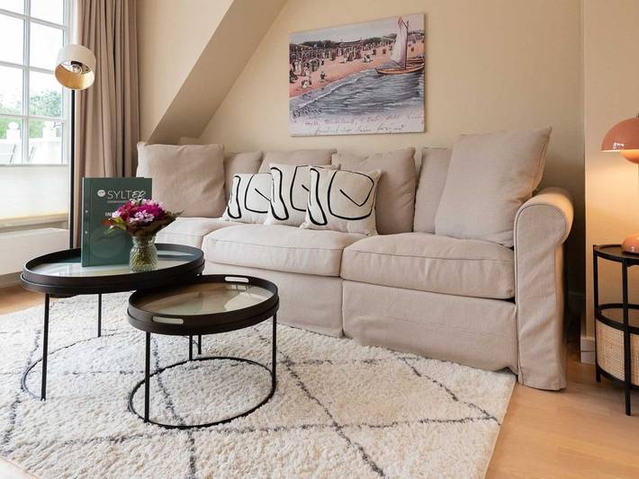 Ganze Ferienwohnung, Landhaus Weidenstieg, App. 4 - Ruhige 3-Zimmer Ferienwohnung mit ca. 54 m² Wohnfläche, für bis zu 3 Personen in Nordfriesische Inseln (Schleswig-Holstein) (Schleswig-Holstein), Wenningstedt