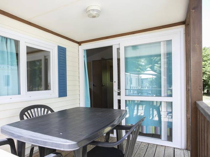 Camping La Bastide - Mobilheim 4 personen - Cottage in Mazères, Ariège