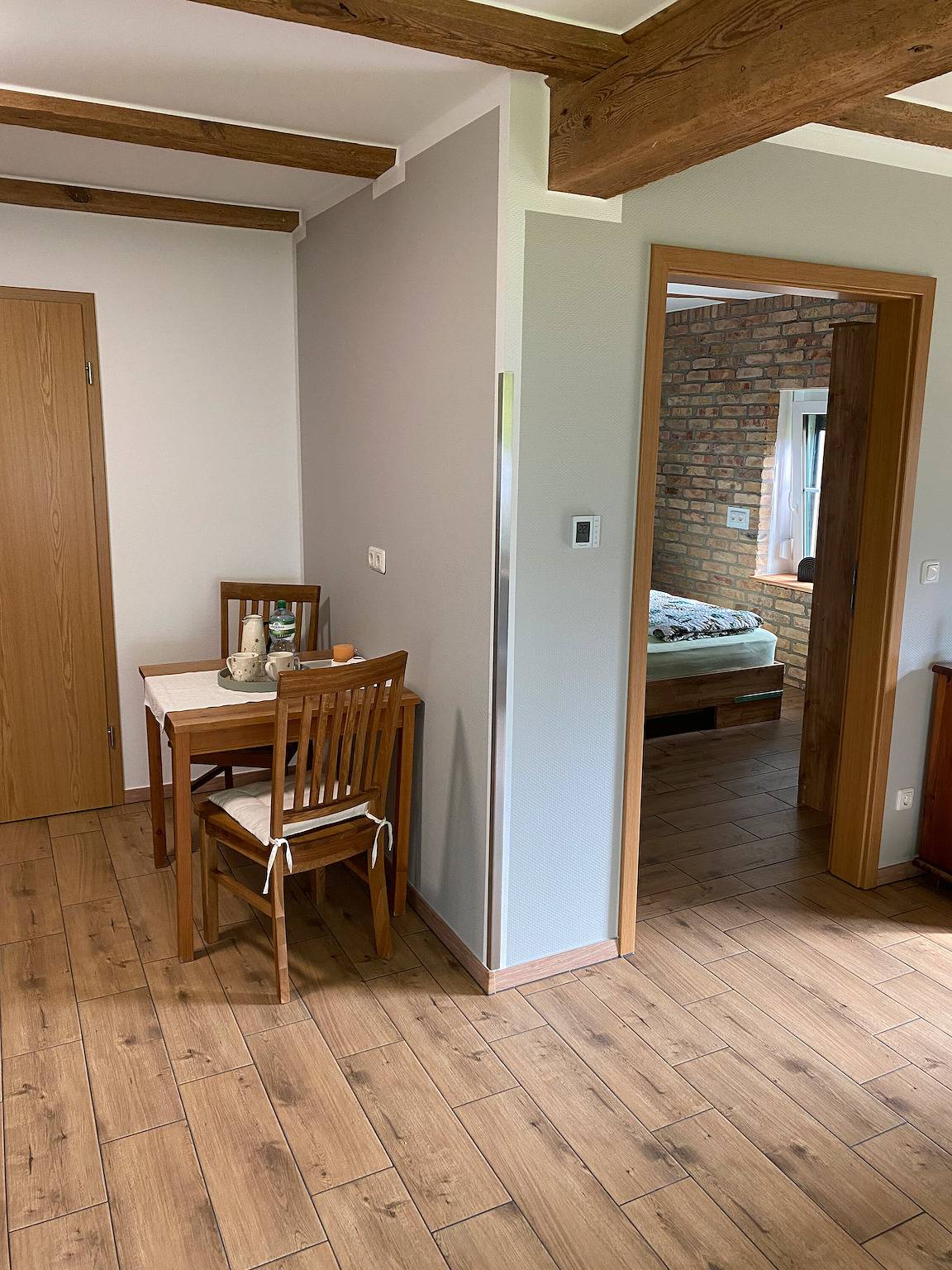 Ganze Wohnung, Apartment 'Uschi' mit Gemeinschaftsgarten und Wlan in Warrenzin, Mecklenburgische Seenplatte
