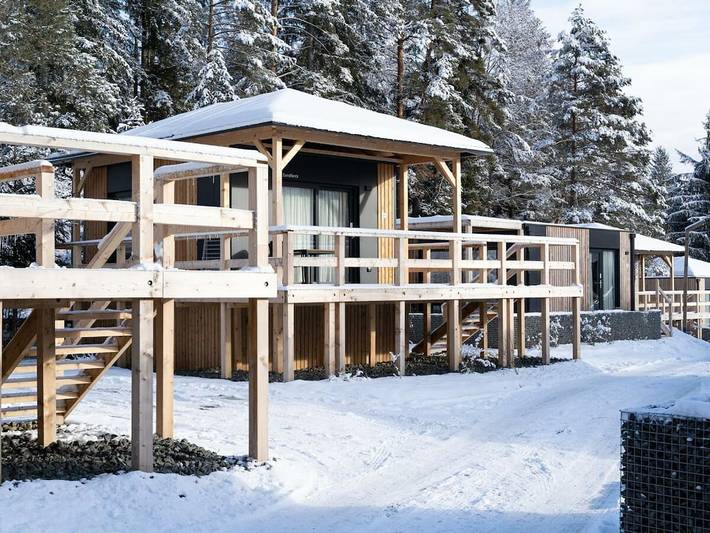 Ferienhaus in Ostriach mit Terrasse in Ossiach, Bezirk Feldkirchen