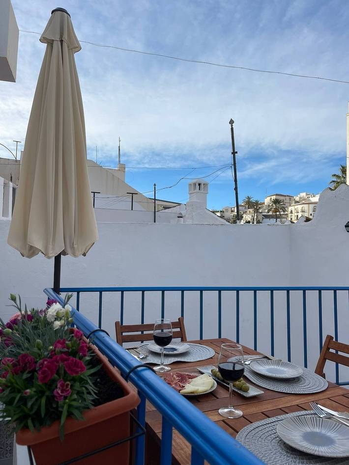 Casa Blue in Torrox with 2 bedrooms and 1 bathrooms in Torrox Pueblo, Torrox
