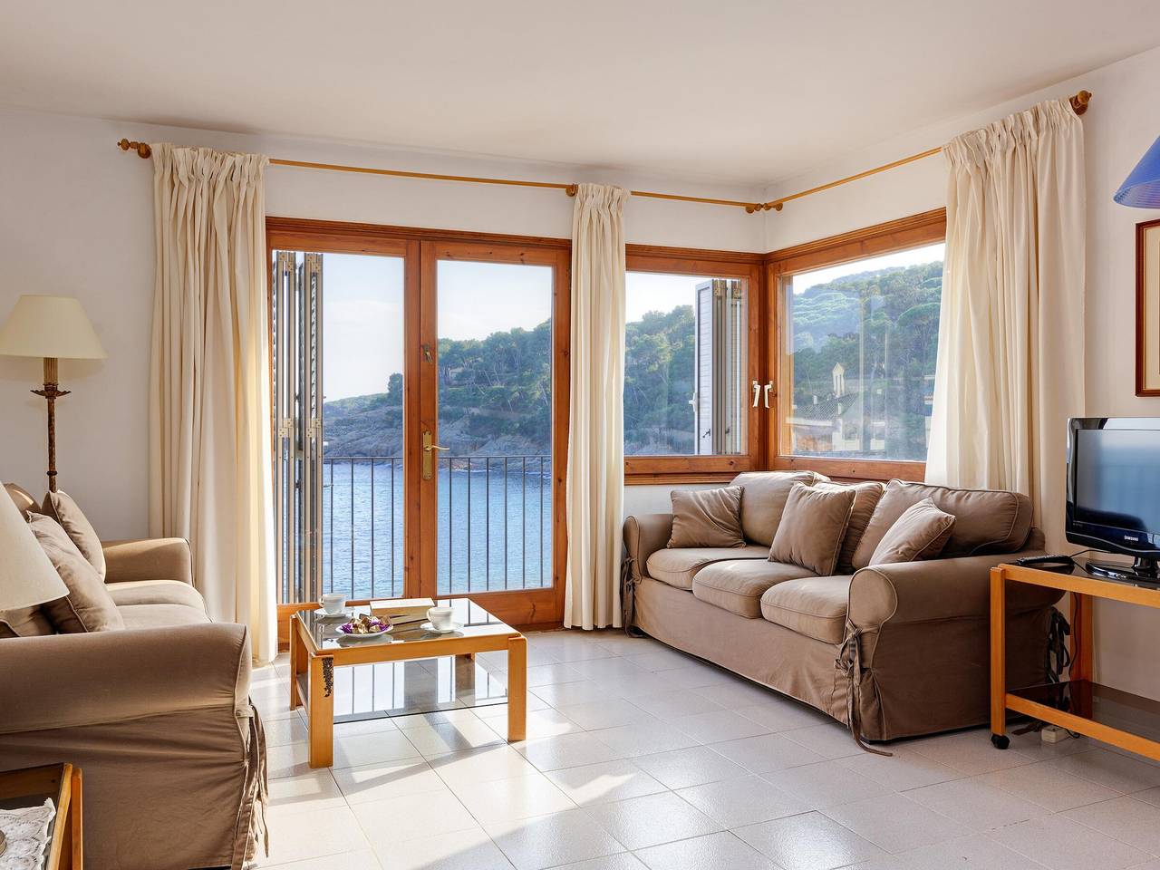 Appartement entier, Appartement ensoleillé, à deux pas de la plage - 6 pers., Wifi in Aigua Xelida, Tamariu