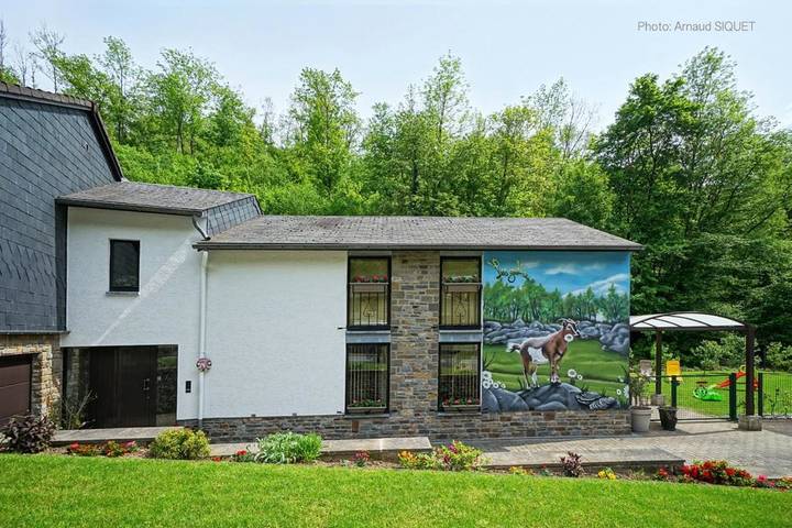 Maison de vacances pour 5 personnes, avec jardin et sauna
