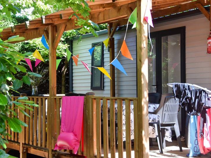 Wohnwagen für 4 Personen, mit Pool in Les Vans - 4