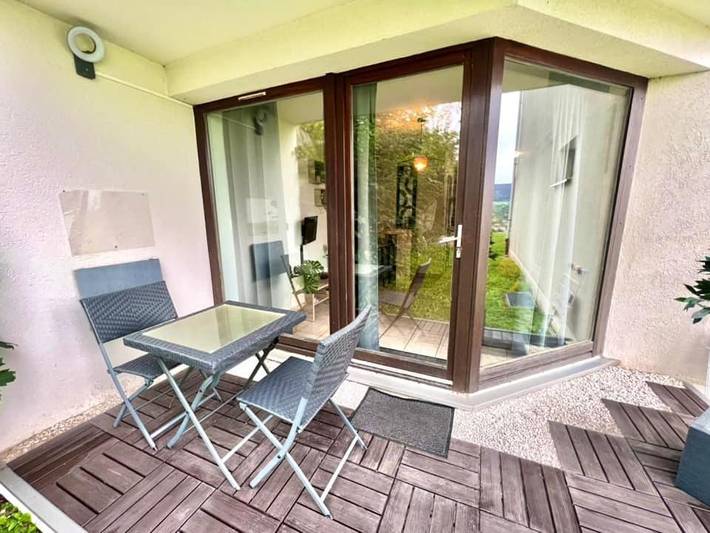 Vakantieappartement voor 2 personen, with uitzicht and tuin as well as terras in Gérardmer