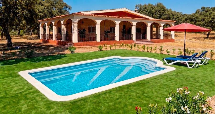 Apartamento para 8 personas, con Terraza y Jardín además de Piscina y Vistas en Villaviciosa de Córdoba
