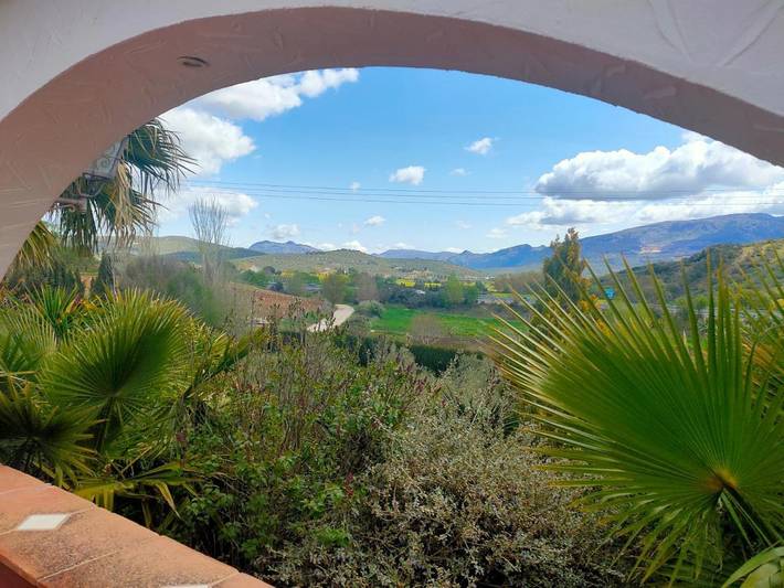 Casa rural para 18 personas, con piscina además de vistas y jardín, Se admiten mascotas en Villanueva del Rosario - 3