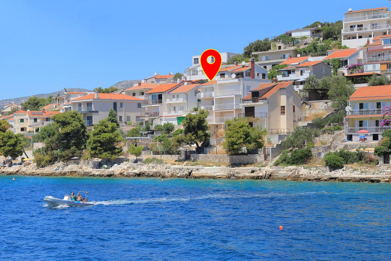 Entire apartment, Two bedroom apartment near beach Okrug Donji, Čiovo A-19974-b in Okrug Donji, Ciovo