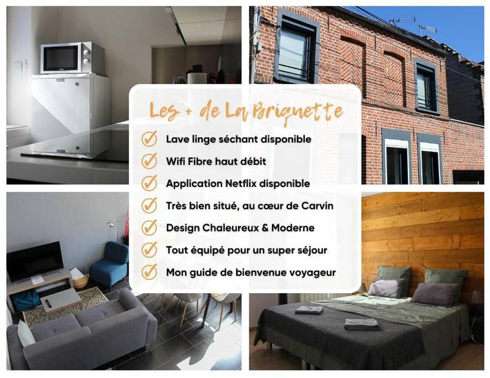 Location de vacances pour 5 personnes, avec jardin à Carvin - 3