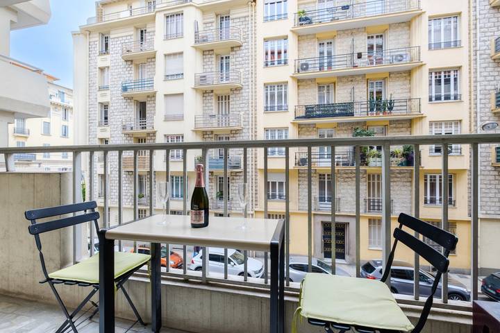Ferienwohnung für 4 Personen, mit Balkon in Nizza - 4