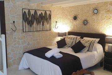 Cottage pour 8 personnes, avec jardin à Parranquet