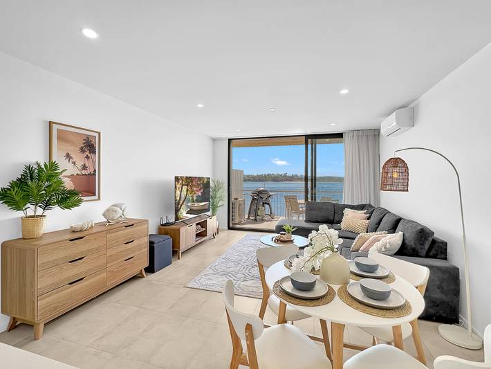 Holiday apartment for 2 people, with balcony/terrace and balcony as well as ocean view and pool - 1