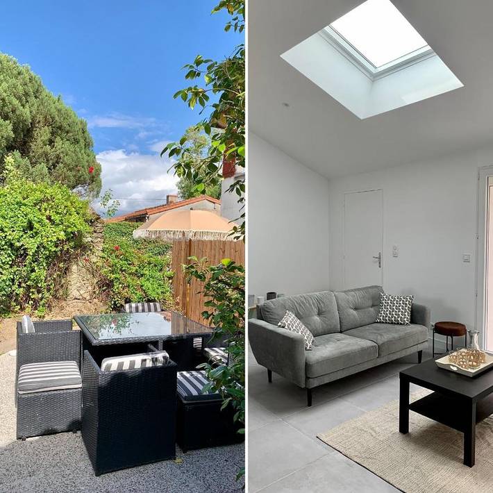 Location de vacances pour 6 personnes, avec jardin à Haute-Goulaine