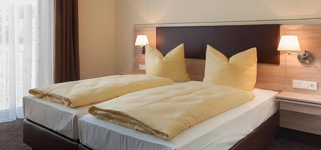 Hotel für 2 Personen, mit Balkon und Terrasse sowie Garten und Ausblick in Sommerhausen - 3