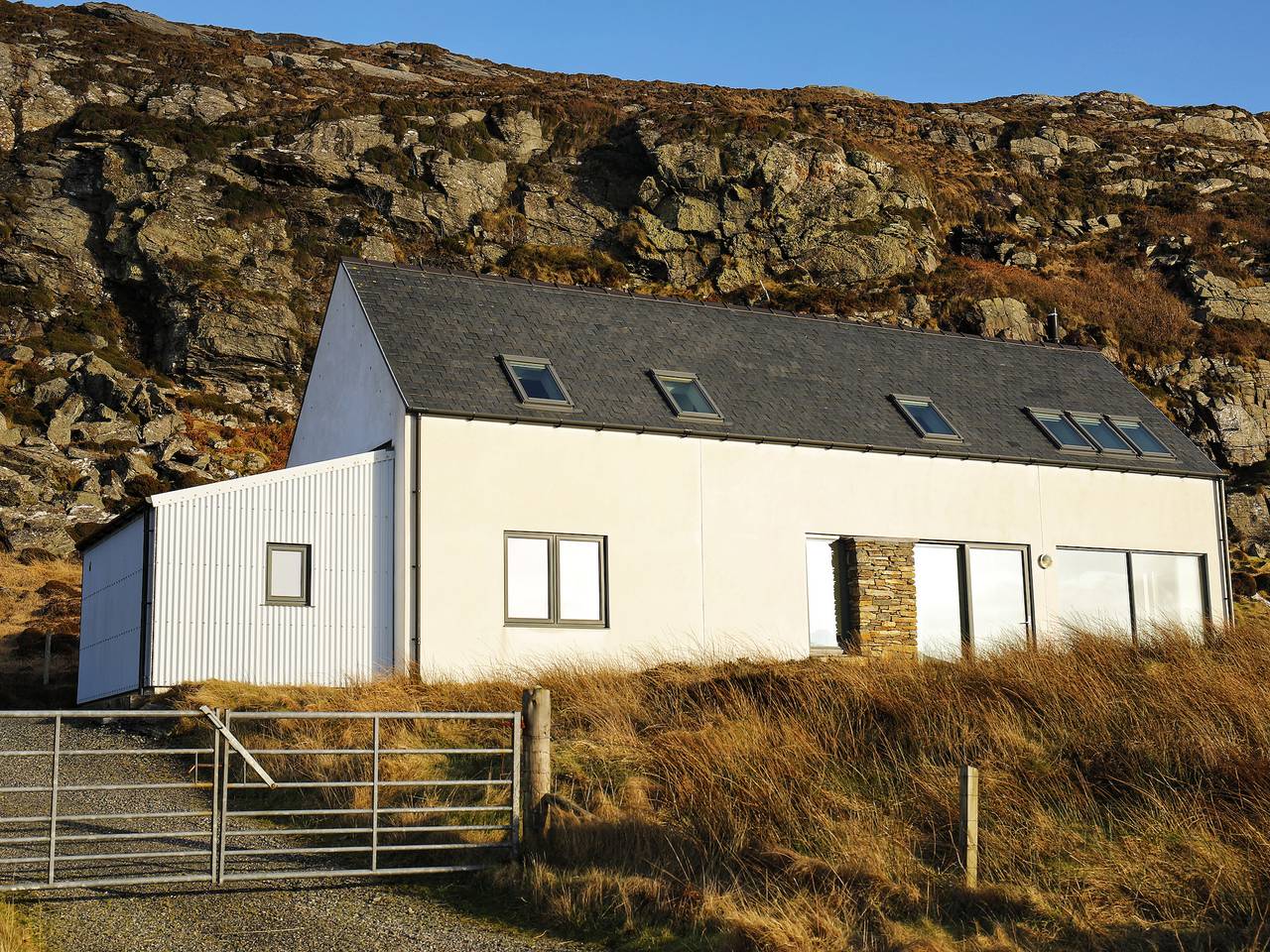 Loch View in Outer Hebrides