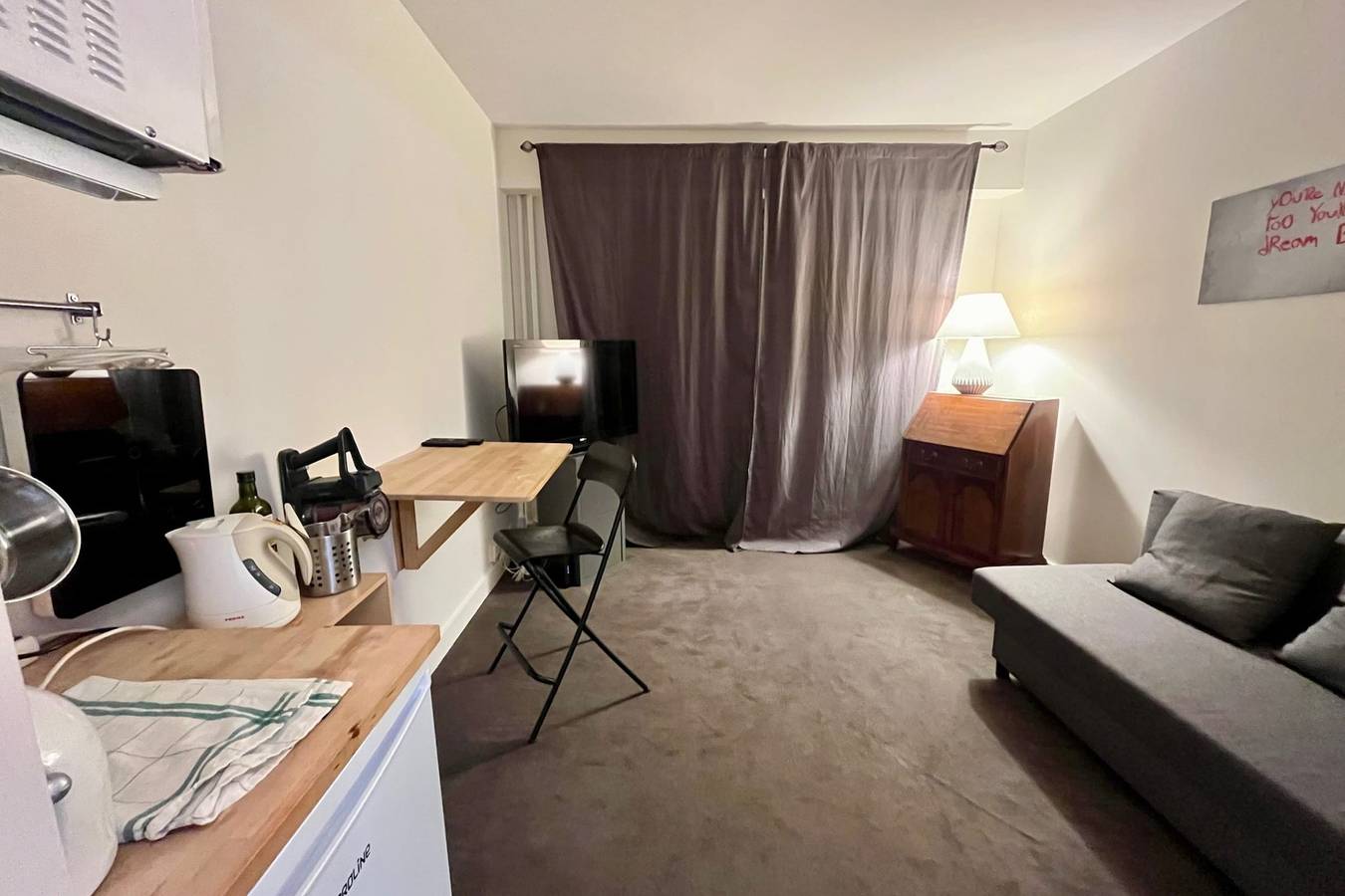 Estudio entero, Estudio para 2 personas in Boulogne-Billancourt, Altos del Sena