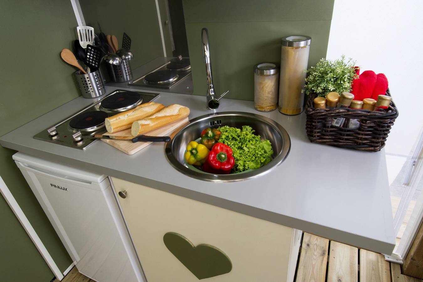 Bungalow für 4 Personen mit Terrasse in Idro, Gardasee-Berge