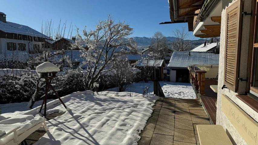 Ferienwohnung für 8 Personen, mit Garten und Ausblick sowie Sauna in Bad Tölz - 4