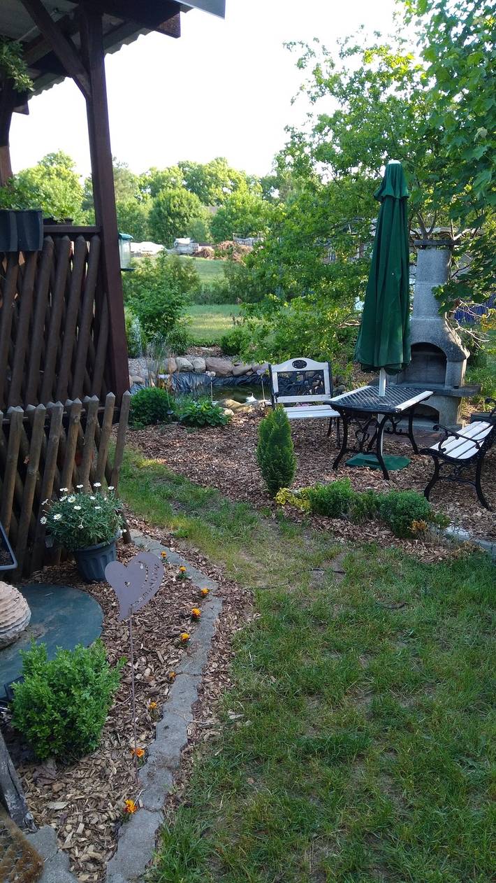 Wohnwagen für 2 Personen, mit Terrasse und Garten, mit Haustier in Prignitz - 4