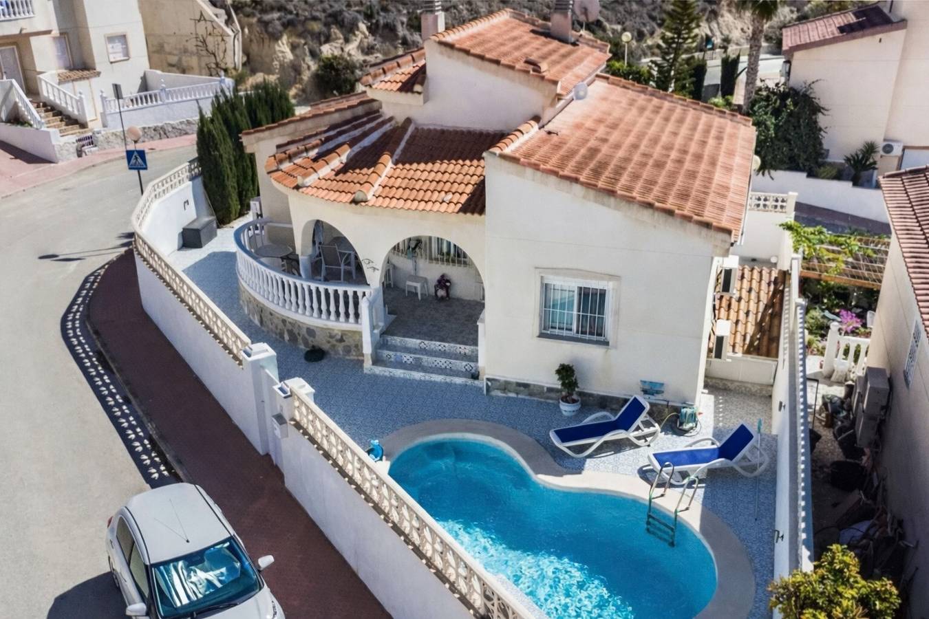 Ferienhaus „La Casa De La Felicidad“ mit privatem Pool, Wlan und Klimaanlage in La Marquesa Golf, Rojales