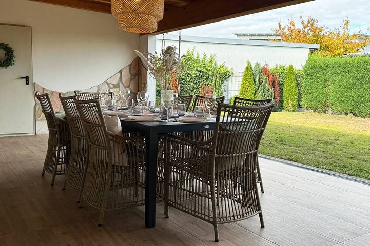 Ferienhaus für 10 Personen, mit Garten in Rastatt