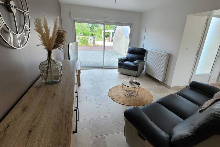 Location de vacances pour 5 personnes, avec terrasse et jardin, animaux acceptés à Créances - 4