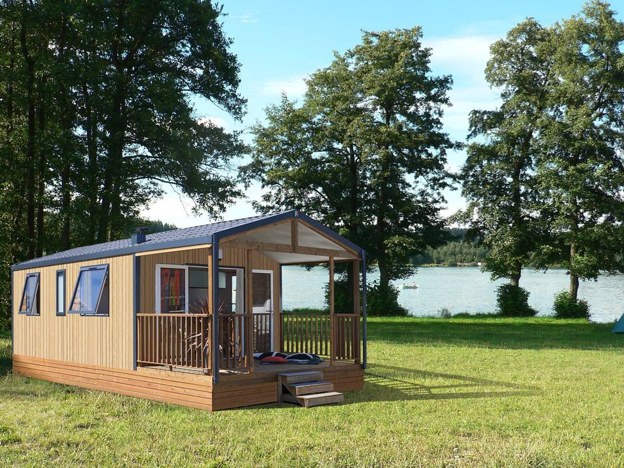 Acogedor mobil-home, perro bienvenido - 4 pers. in Luynes, Región de Tours