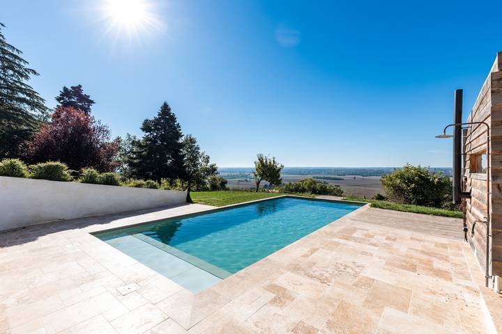 Apartamento para 10 personas, con sauna y jardín en Gironde