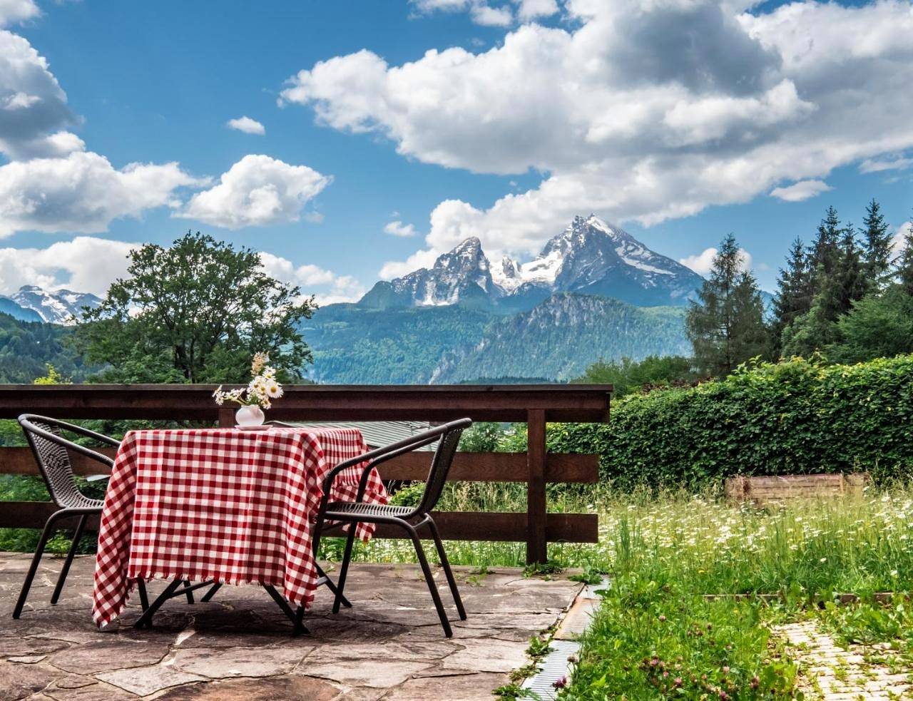 Gästehaus Bergwald in Berchtesgaden, Berchtesgadener Alpen