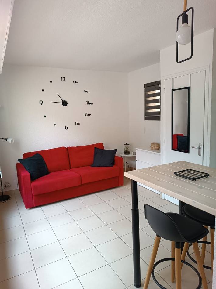 Gîte pour 2 personnes, avec balcon ainsi que jardin et piscine à Agde - 4